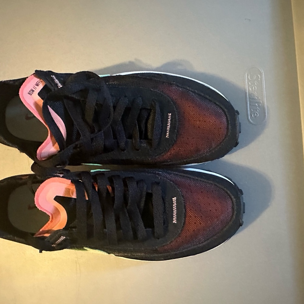 Nike Black and Pink Athletic Shoes